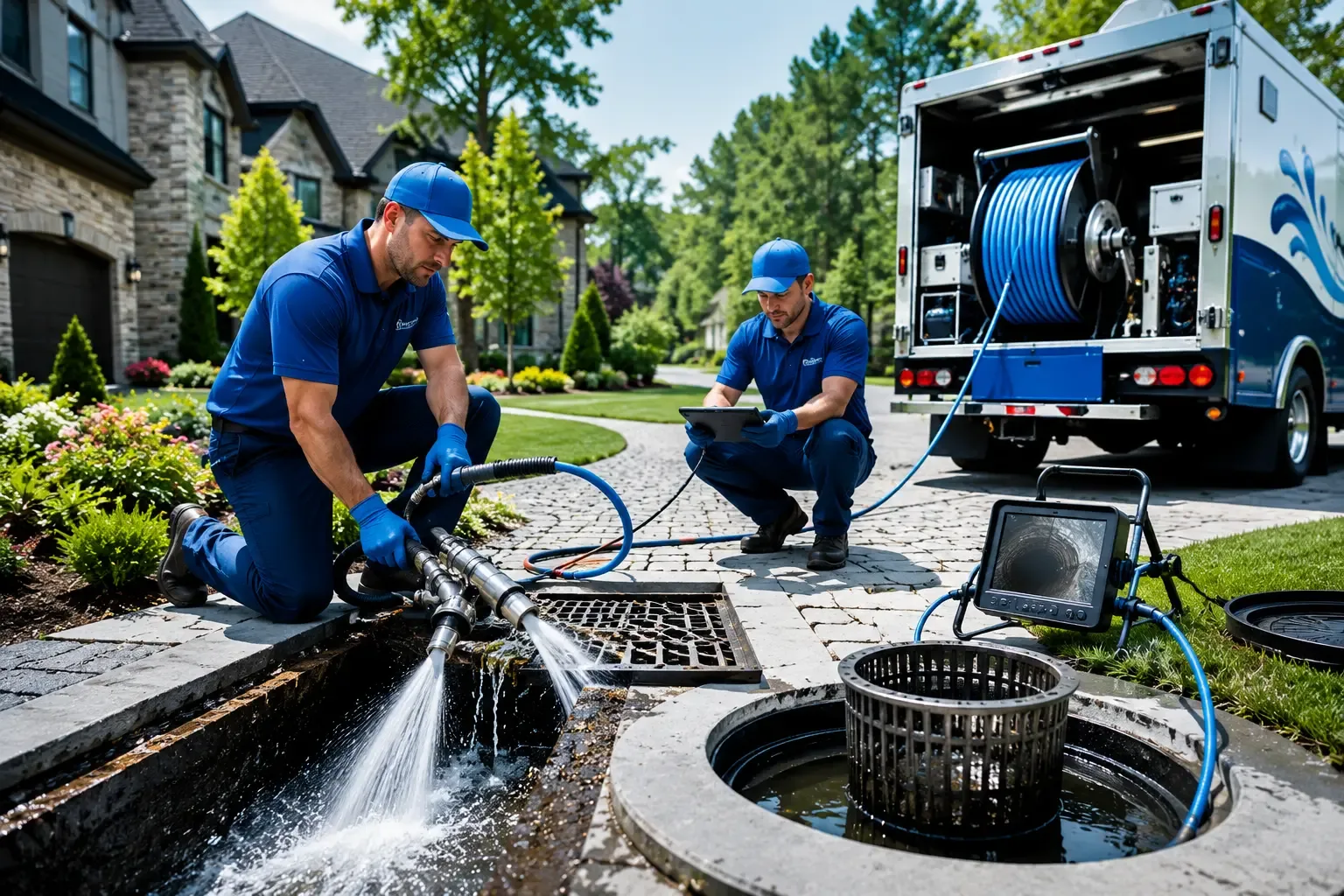 Local outdoor drain cleaning professionals in Cassel, CA